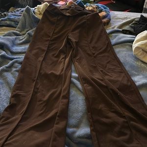 Brown work pants